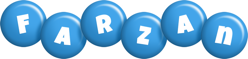 Farzan candy-blue logo