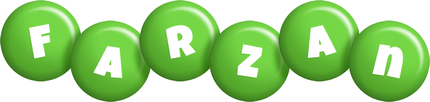 Farzan candy-green logo