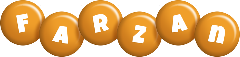 Farzan candy-orange logo