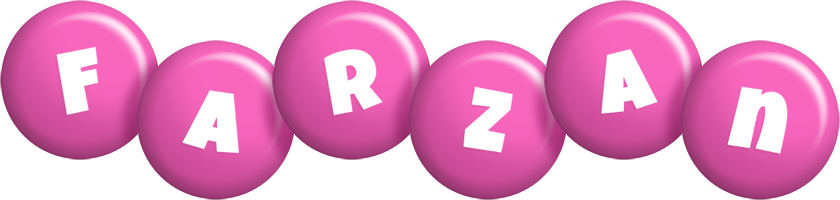 Farzan candy-pink logo