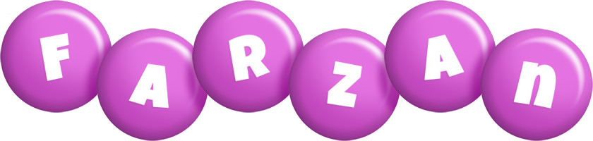 Farzan candy-purple logo