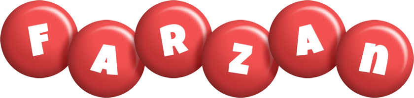 Farzan candy-red logo