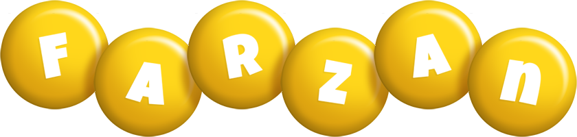 Farzan candy-yellow logo