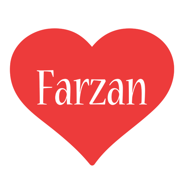 Farzan love logo