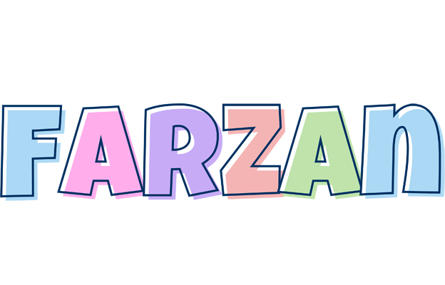 Farzan pastel logo