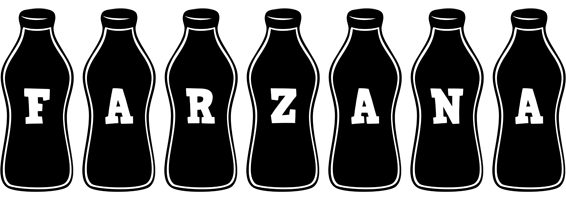 Farzana bottle logo