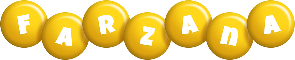 Farzana candy-yellow logo