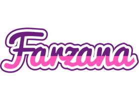 Farzana cheerful logo
