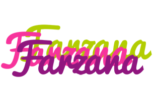 Farzana flowers logo