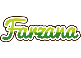 Farzana golfing logo