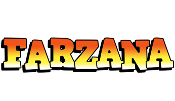 Farzana sunset logo
