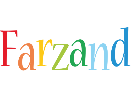 Farzand birthday logo
