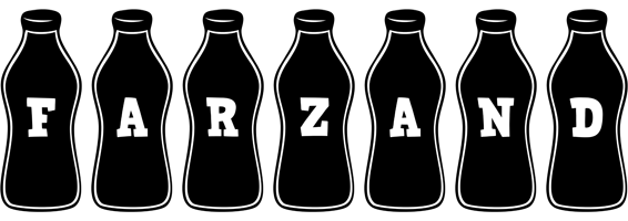 Farzand bottle logo