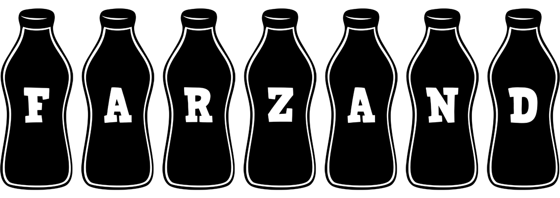 Farzand bottle logo