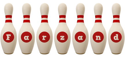 Farzand bowling-pin logo