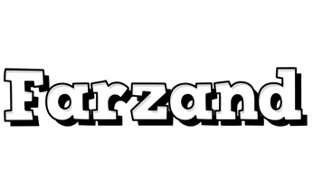 Farzand snowing logo