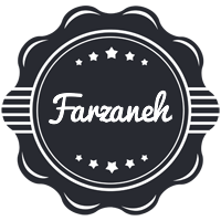 Farzaneh badge logo