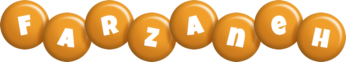 Farzaneh candy-orange logo