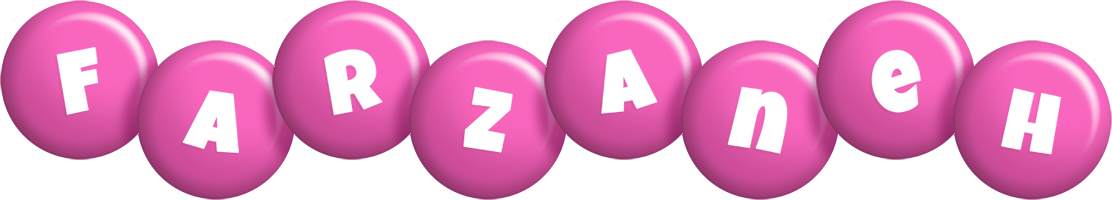 Farzaneh candy-pink logo