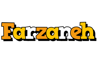 Farzaneh cartoon logo