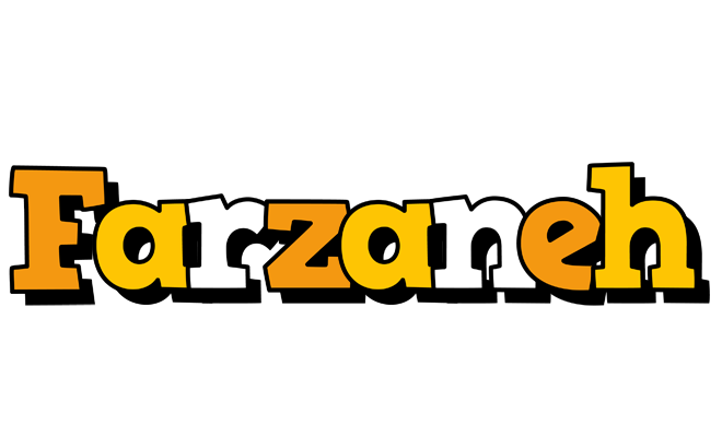Farzaneh cartoon logo