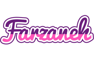 Farzaneh cheerful logo