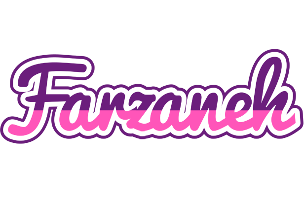 Farzaneh cheerful logo