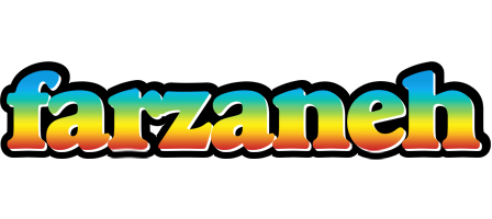 Farzaneh color logo