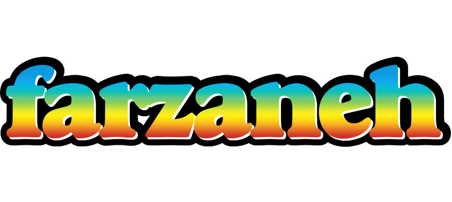 Farzaneh color logo