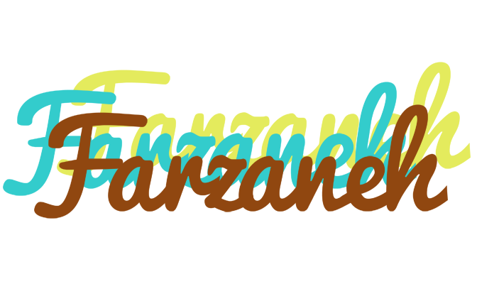 Farzaneh cupcake logo