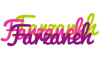 Farzaneh flowers logo