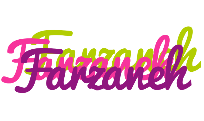 Farzaneh flowers logo