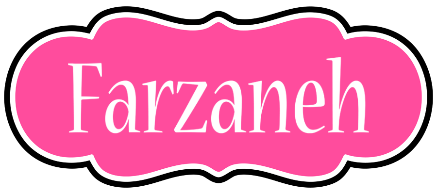 Farzaneh invitation logo