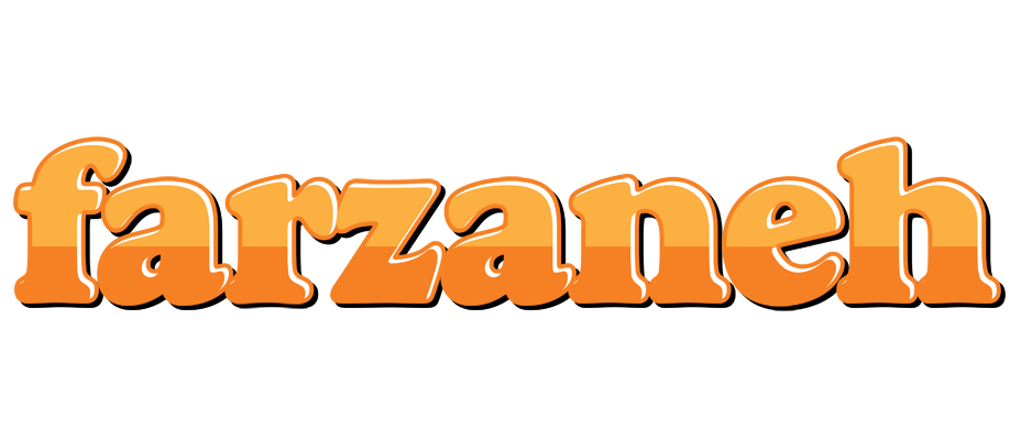 Farzaneh orange logo