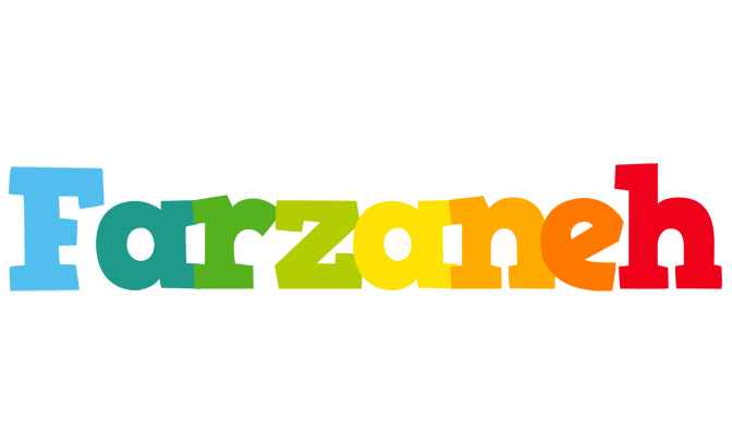 Farzaneh rainbows logo