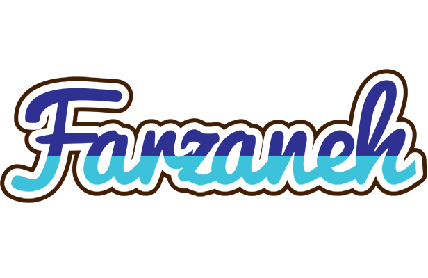 Farzaneh raining logo