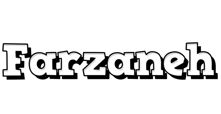 Farzaneh snowing logo