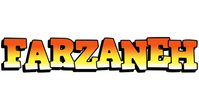 Farzaneh sunset logo