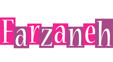 Farzaneh whine logo