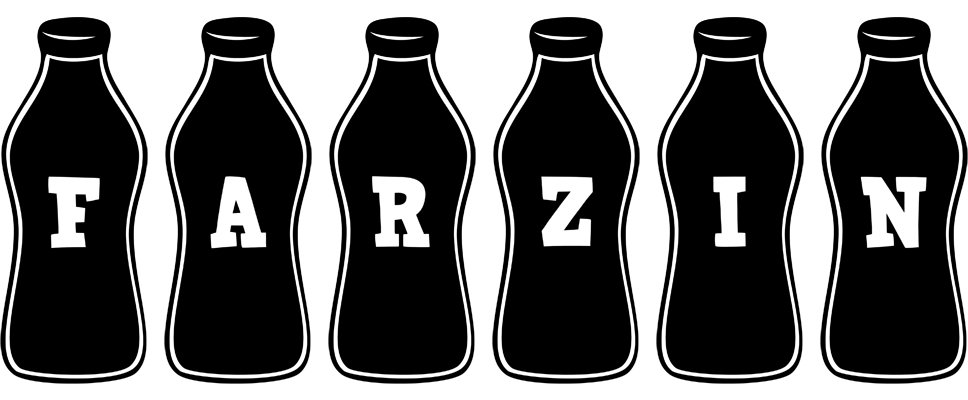 Farzin bottle logo