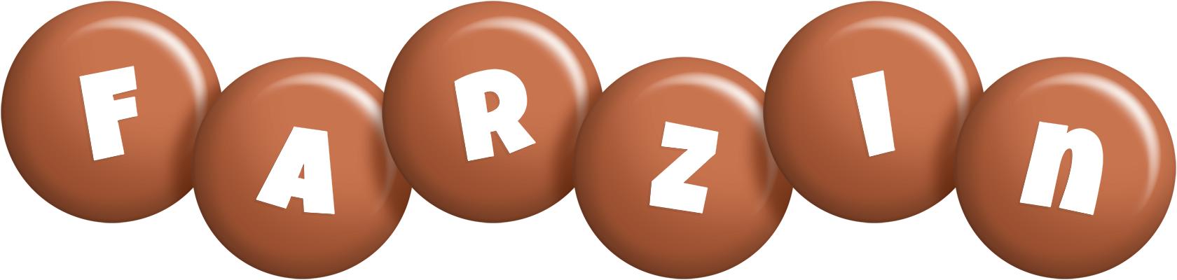 Farzin candy-brown logo