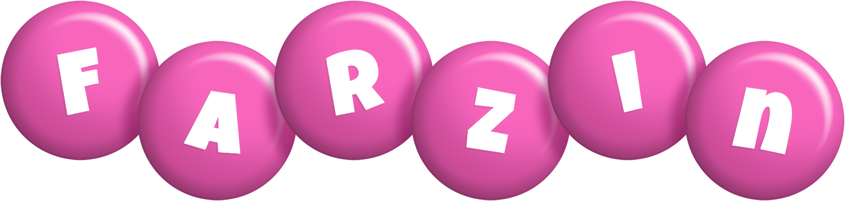 Farzin candy-pink logo