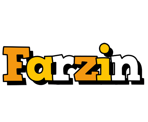 Farzin cartoon logo