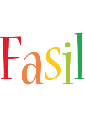 Fasil birthday logo