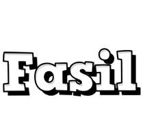 Fasil snowing logo