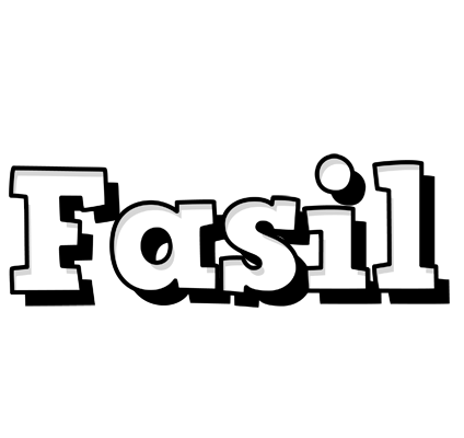 Fasil snowing logo