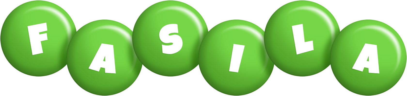 Fasila candy-green logo