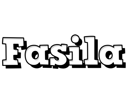 Fasila snowing logo