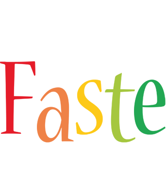 Faste birthday logo