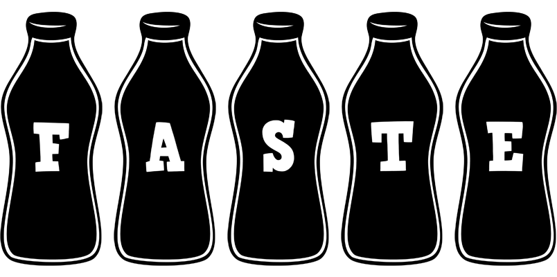 Faste bottle logo